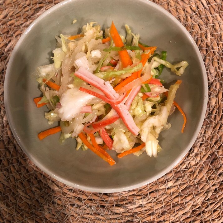 *簡単.節約*すりごま香るキャベツの中華風サラダ